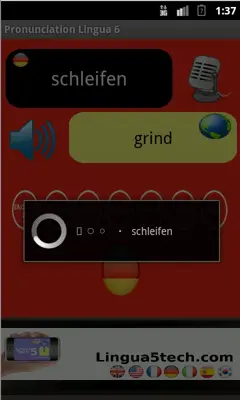 Lingua5 Pronunciation 11 android App screenshot 0